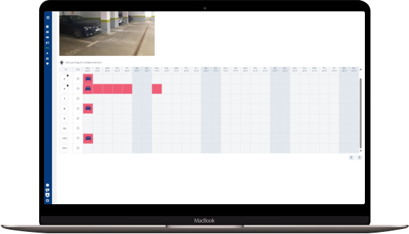 roomio parking booking